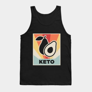 Retro Vintage KETO Olive Tank Top